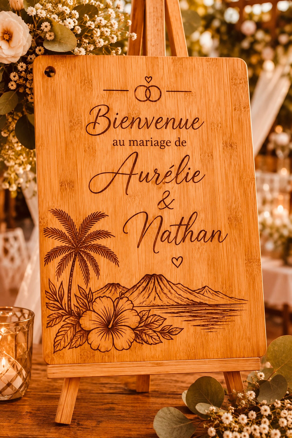 Planche en bois - À personnaliser